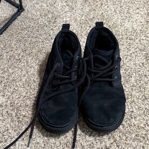 Ugg brand black Suede Ankle Boots